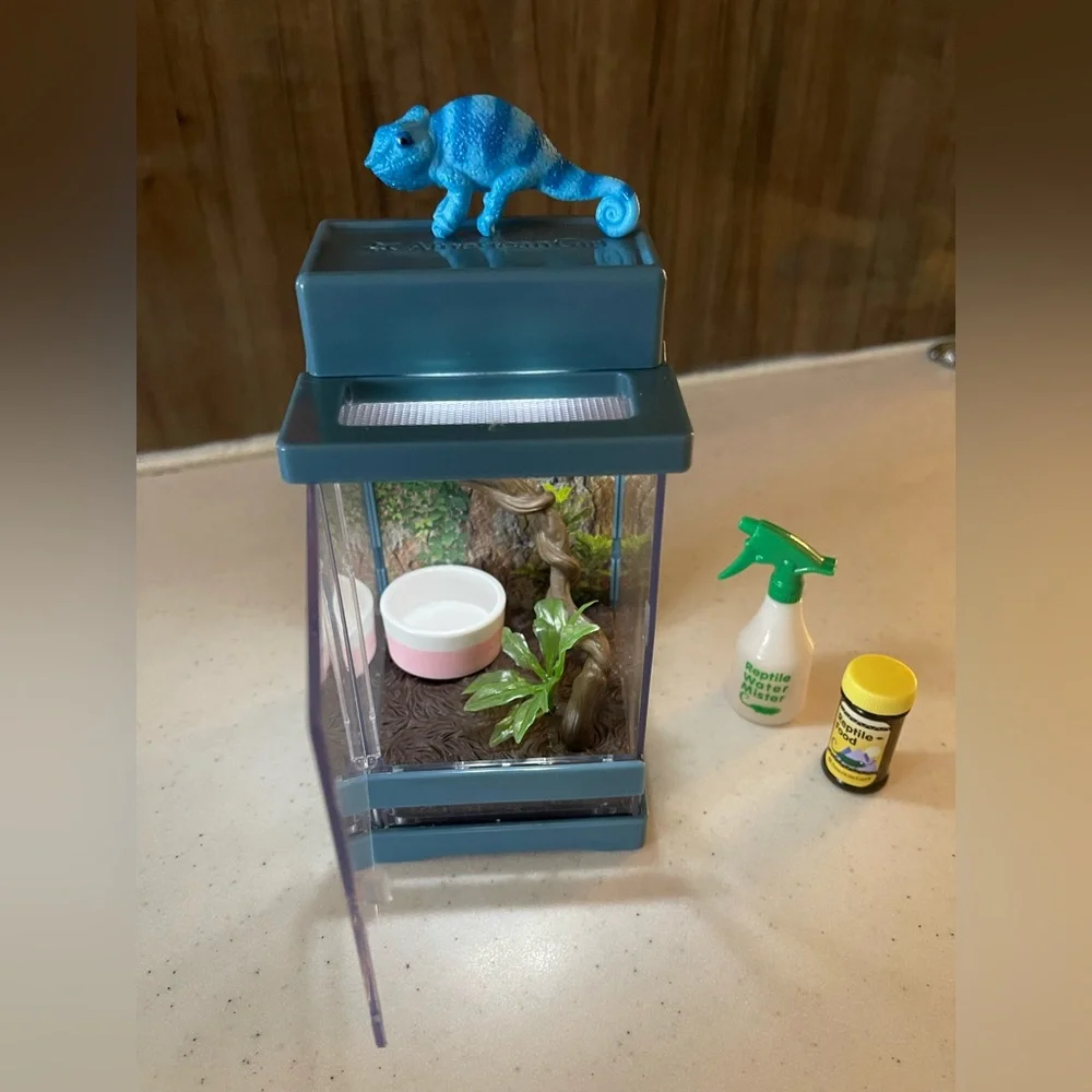 American Girl Truly Me Chameleon Terrarium Set...